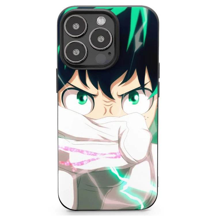 Izuku Midoriya Anime My Hero Academia Phone Case(17) Mobile Phone Shell IPhone 13 and iPhone14 Pro Max and IPhone 15 Plus Case - Heather Prints Shirts