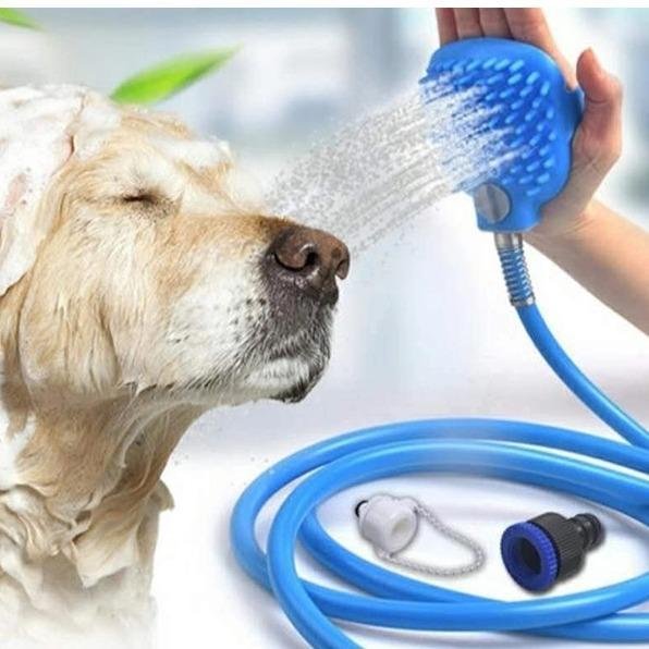 Dog Grooming Shower Scrubber Sprayer