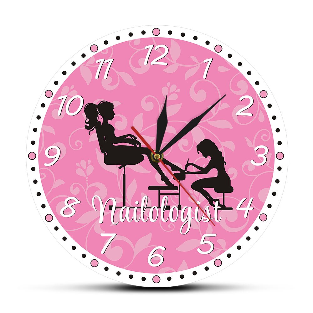 

Hair Salon - Frameless Acrylic Wall Clock, 501 Original