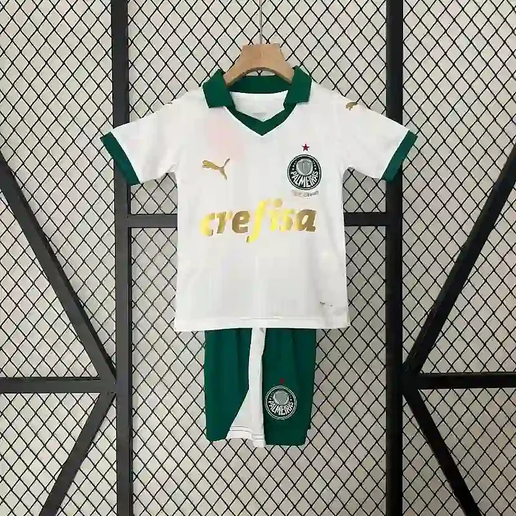 24-25 Palmeiras Away Football Jersey for Kids