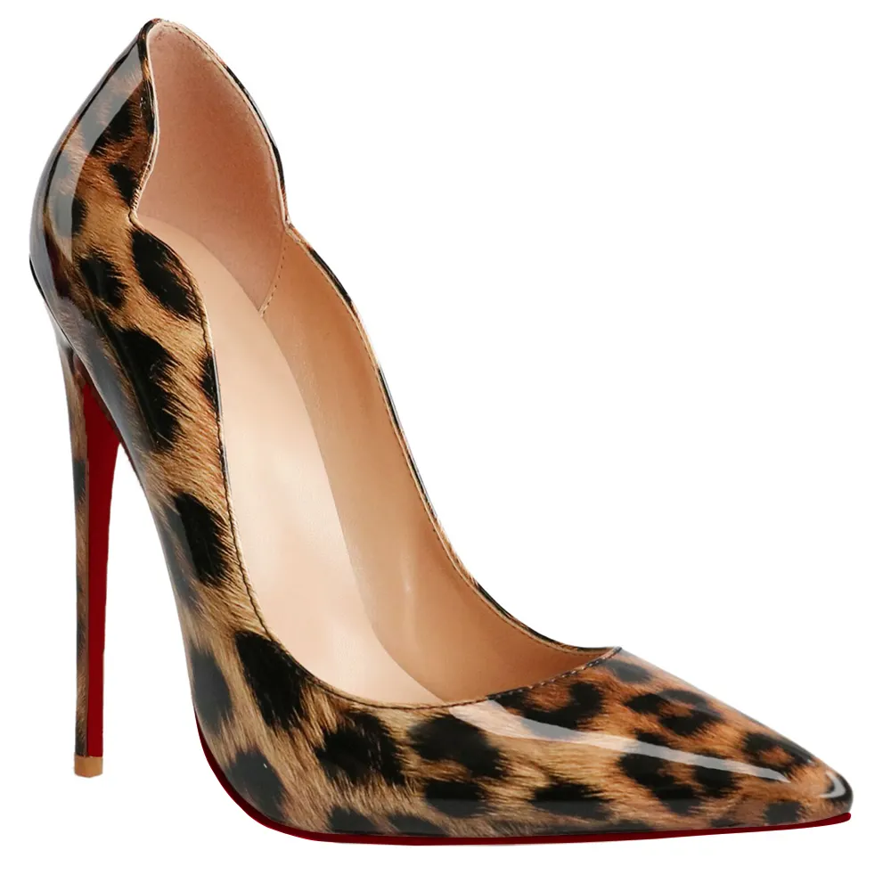 120mm Women's High Heels for Party Wedding Pumps Red Soles Patent-vocosishoes