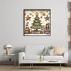 Christmas Tree-11CT Stamped Cross Stitch 50*50cm/19.69*19.69in