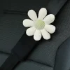 Floral Car Head Pillow Waist Cushion Ice Honeycomb Seat Cover Cushion Shoulder Strap Cover