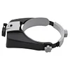 Hands Free Magnifier Adjustable Headband Lluminated Magnifier for Reading Repair