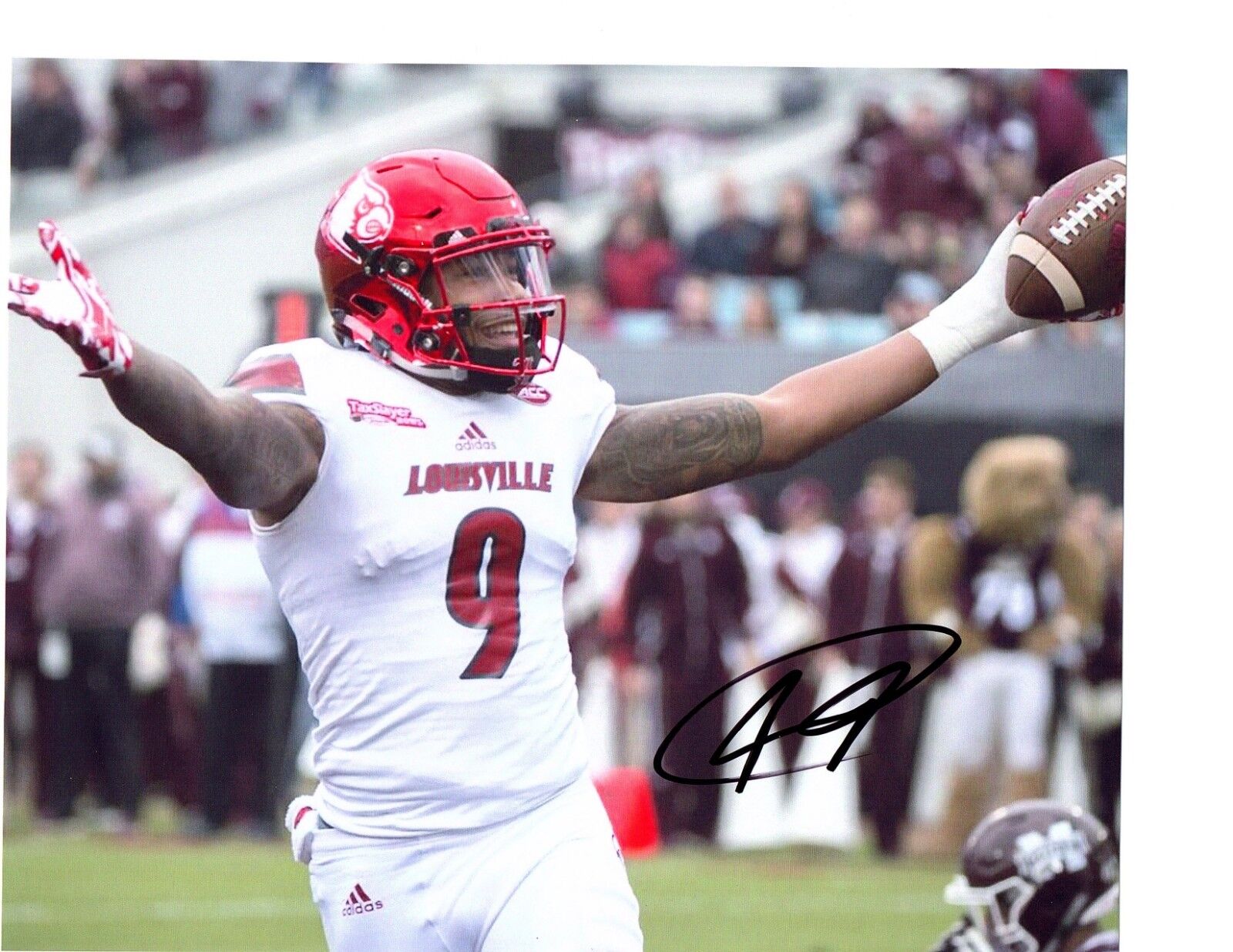 Jaylen Smith Louisville Cardinals signed autographed 8x10 football Photo Poster painting c