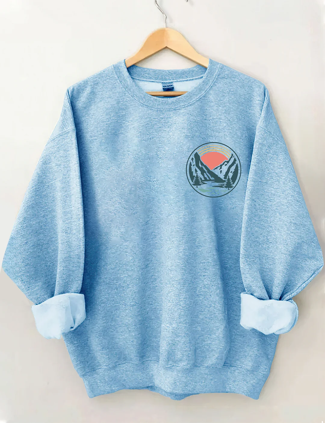 No City Lights Just Camp Fire Nights Sweatshirt