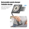 Foldable RGB Wireless Charger for iPhone 15 14 13 12 Pro LED Dock Station for Apple Watch S9 Ultra 2 AirPods Pro IWatch Holder SIKAI CASE