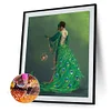 Peacock Fairy DIY Diamond Painting Kits Full Round Drill 30x40cm (QQ101)