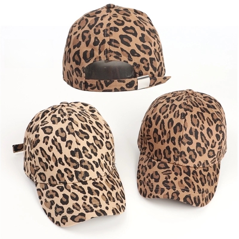 Unisex Fashion Zebra Leopard Cartoon Curved Eaves Baseball Cap