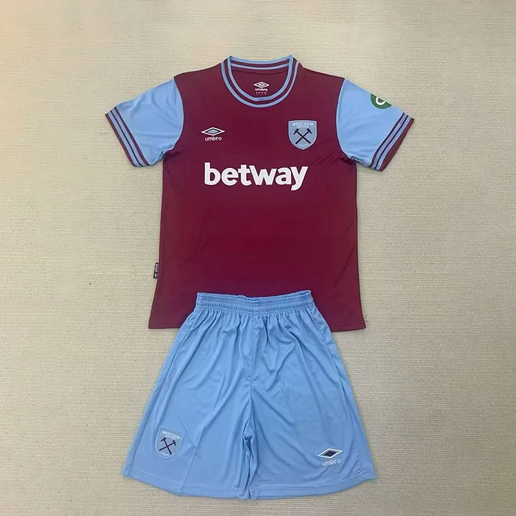 24-25 Kids West Ham United Home Football Shirt