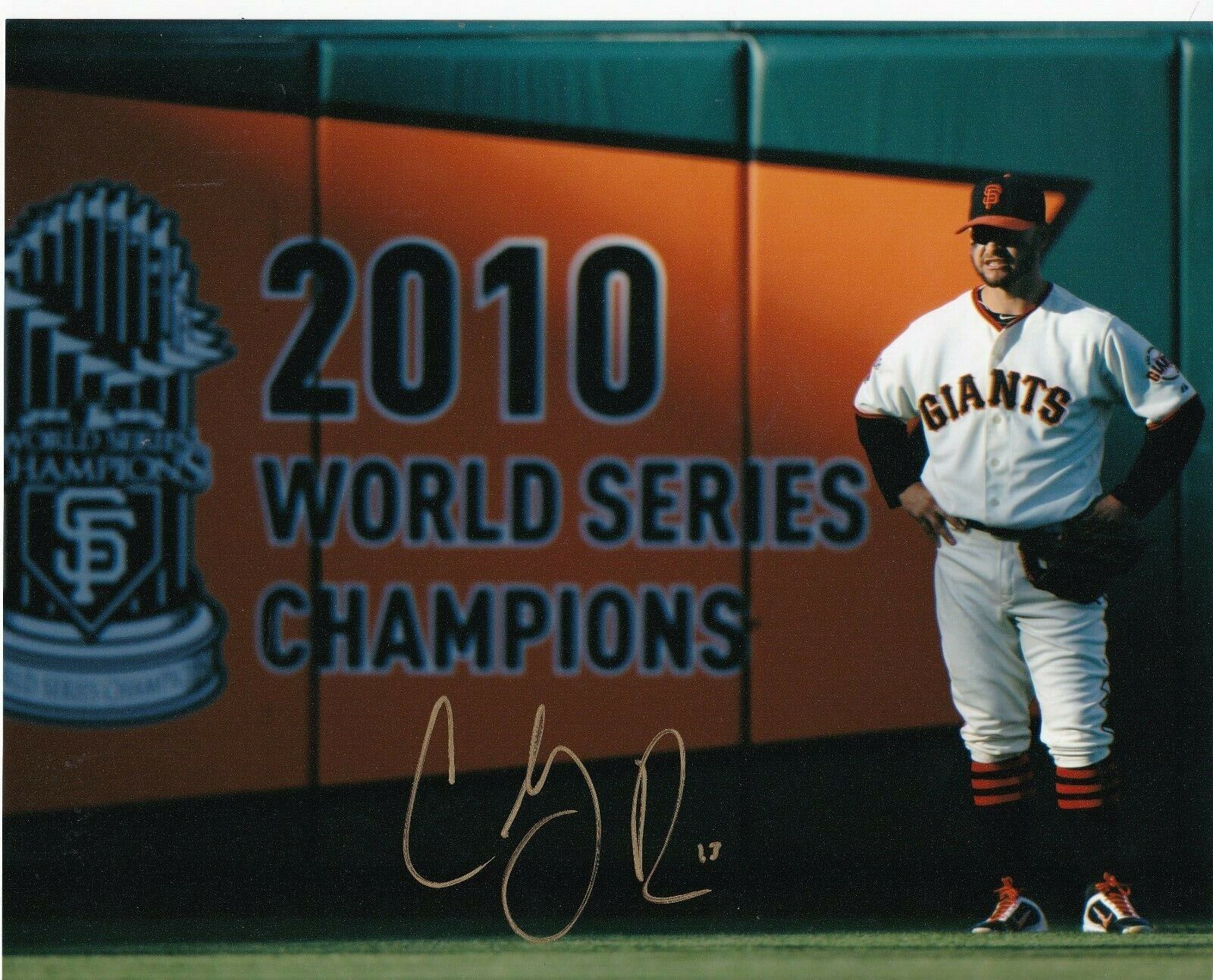 CODY ROSS SAN FRANCISCO GIANTS ACTION SIGNED 8x10