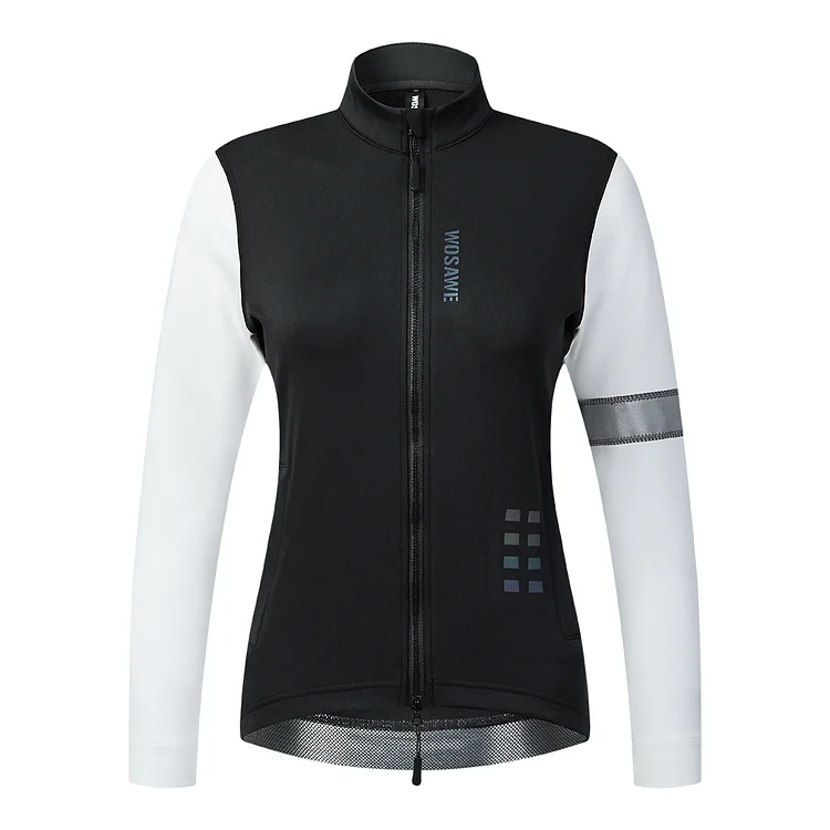 Women's Winter Cycling Windproof Warm Softshell Jacket 
