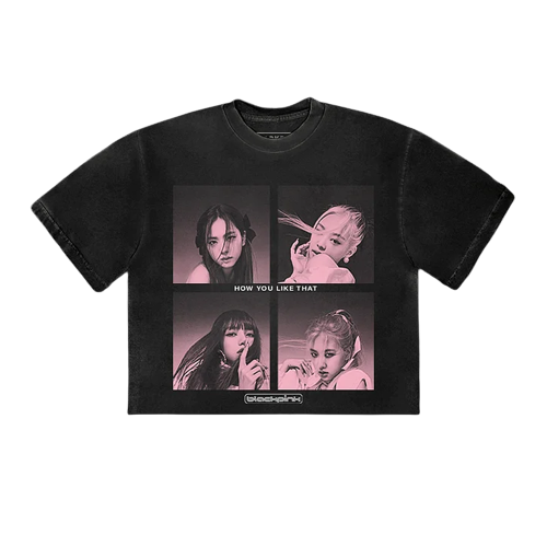 BLACKPINK HOW YOU LIKE THAT CROP T-SHIRT