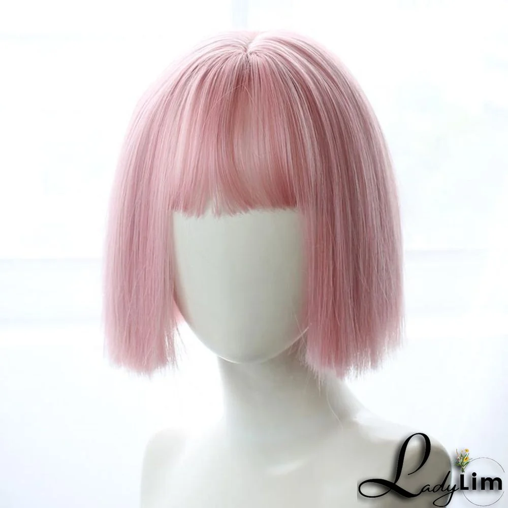 Sweet Bobo Short Wig With Bangs