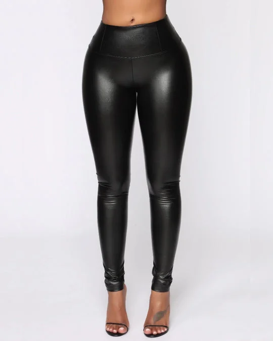 venus leather leggings (fleece-lined)