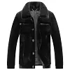 Casual Mink Jackets Slim Fit Trucker Jackets