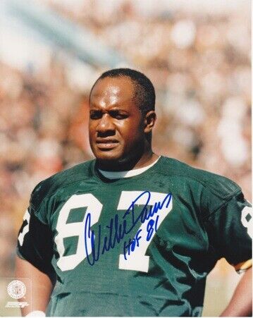 Willie Davis Signed - Autographed Green Bay Packers 8x10 inch Photo Poster painting with COA