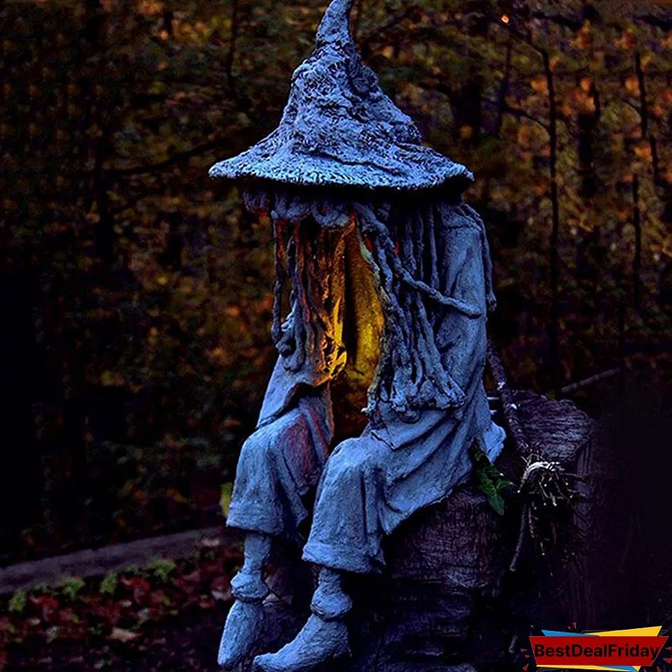 Witch Ghoul Solar Energy Lamp