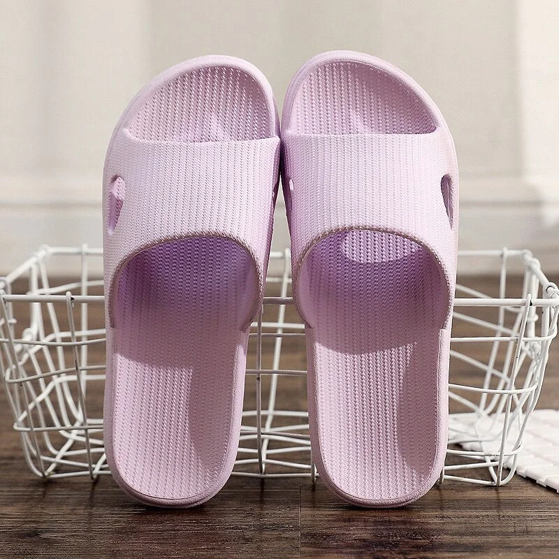 2021 New Slippers Female Indoor Household Simple Bathroom Bath Non-Slip EVA Sole Sandals And Slippers Summer Men's Home Shoes