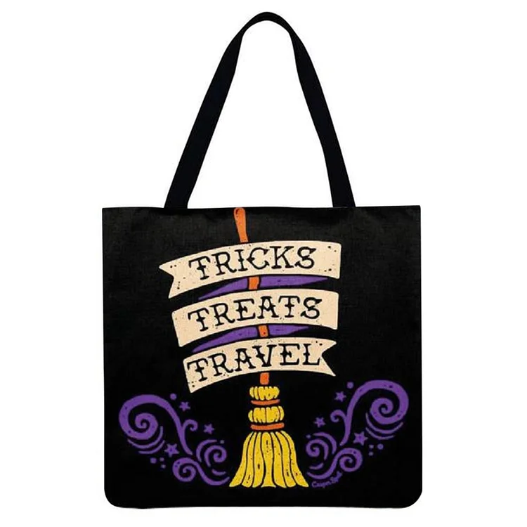 Halloween - Linen Tote Bag - 40*40cm