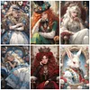 (Multi-Style) Alice in Wonderland-11CT Stamped Cross Stitch 50*65cm/19.69*25.59in