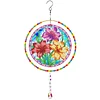 DIY Diamond Painting Double-sided Rotatable Hanging Wind Chime Suncatcher Hanging Kit