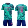 Sportswear Clothing Football Team Training Soccer Jersey Football Shirts Latest Design Printed Soccer Clothing Uniform Set
