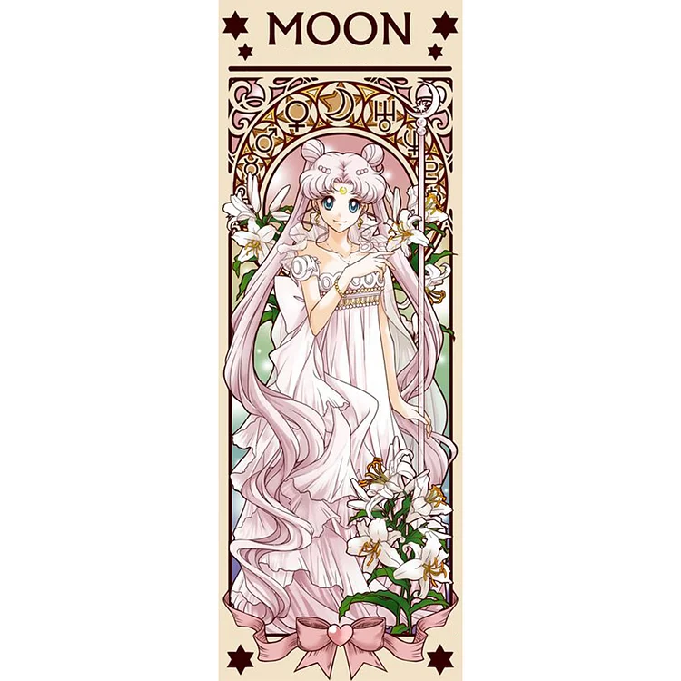 Sailor Moon-Cullo 11CT Stamped Cross Stitch 30*85CM
