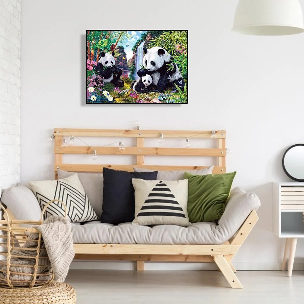 Diamond Painting - Full Round Drill - Panda