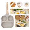 Medical Stone Omelette Pan Nonstick Frying Pan Divided Pancake Pan for Breakfast
