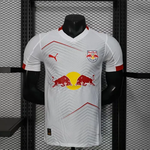 25-26 Leipzig home player version football jersey 1:1 Thai quality