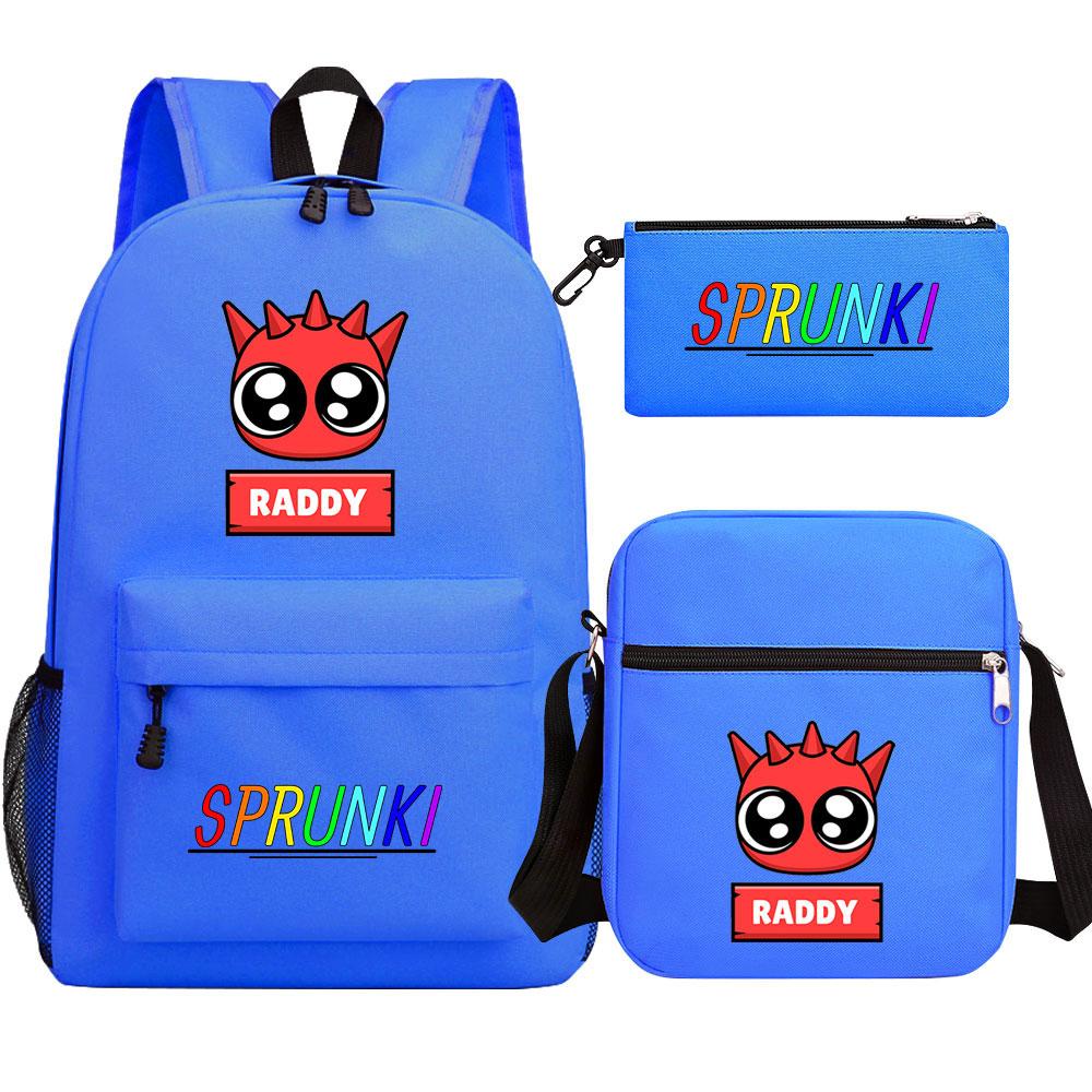 Mayoulove Sprunki Backpack Lightweight Design with Comfortable Straps for School Adventures-Mayoulove