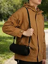 Silicone Case Fit for JBL Charge 6 Wireless BT Speakers Travel Carrying Sleeve with Carabiner and Shoulder Strap Protective Soft Skin