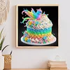 Cakes Desserts - Crystal Rhinestone Diamond Painting