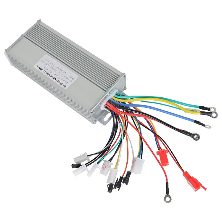 Silscvtt Brushless Motor Speed Controller 48V 800W Scooter Controller DC Replacement for E-Bike Scooter Motor Controller