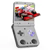 Foldable Retro Handheld Game Console 3.4 Inch IPS Screen 3000mAh Battery Flip Design Portable Pocket Arcade (TF Card Is Not Included)