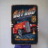 Hot Rod Highroay Street Roddenrs Rule - Vintage Metal Signs - 20*30cm/30*40cm