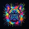 (Multi-Style)Colorful Neon Animals Collection-14CT Stamped/Counted Cross Stitch 30*30cm