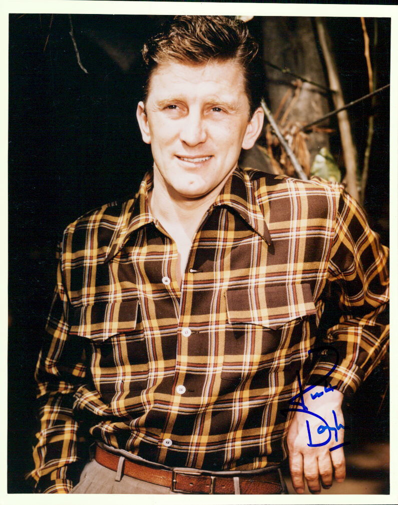 Kirk Douglas signed authentic 8x10 Photo Poster painting COA