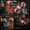 Alloy Motorcycle Rider Set Rider Transformation Robot Toy