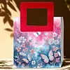 DIY Diamond Art Painting Handbag with Square Handle Diamond Painting Shopping Tote Bags Kits Multi Purpose Diamonds Paintings Creative Handbags for Women Girl Art Craft Gift