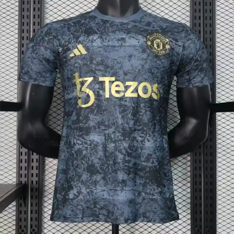 24/25 Player Version Manchester United Black Special Edition Soccer Jersey