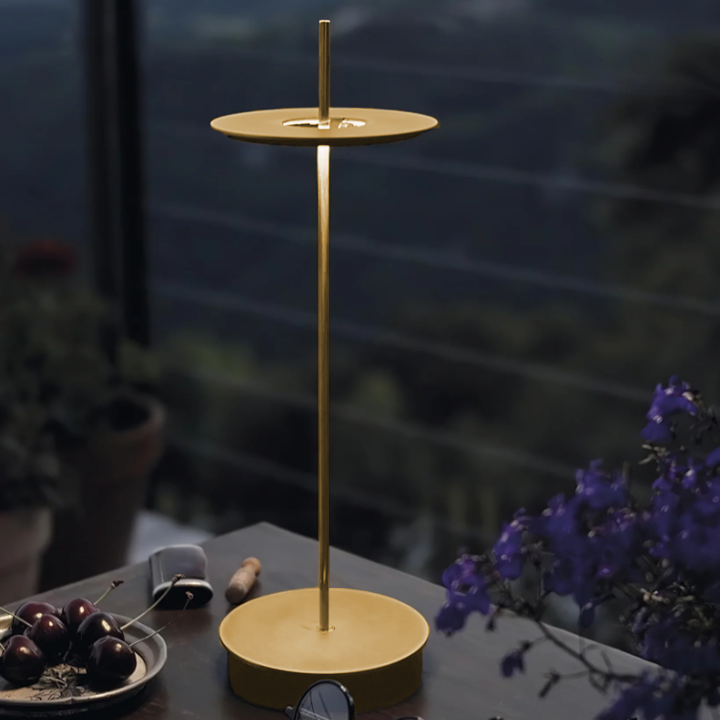 Minimalist Modern Copper Table Lamp - Appledas