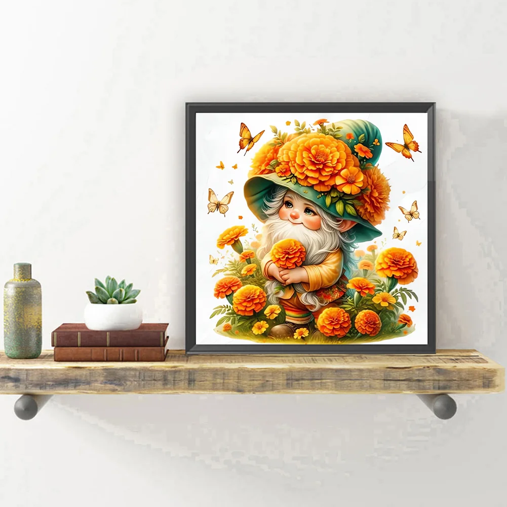 Diamond Painting - Full Round Drill - Flower Goblin(Canvas|30*30cm)