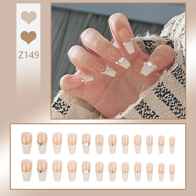 【Z149】Wearable Nails Finished Manicure