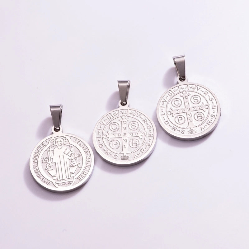 1 Piece 304 Stainless Steel Human Virgin Mary Pendant Jewelry Accessories