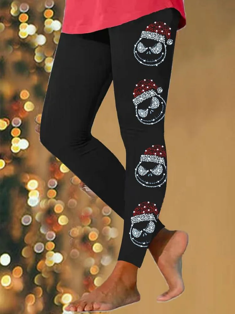 Women's The Nightmare Before Christmas Jack Printed Leggings