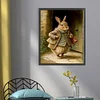 Rabbit-11CT Stamped Cross Stitch 40*50cm