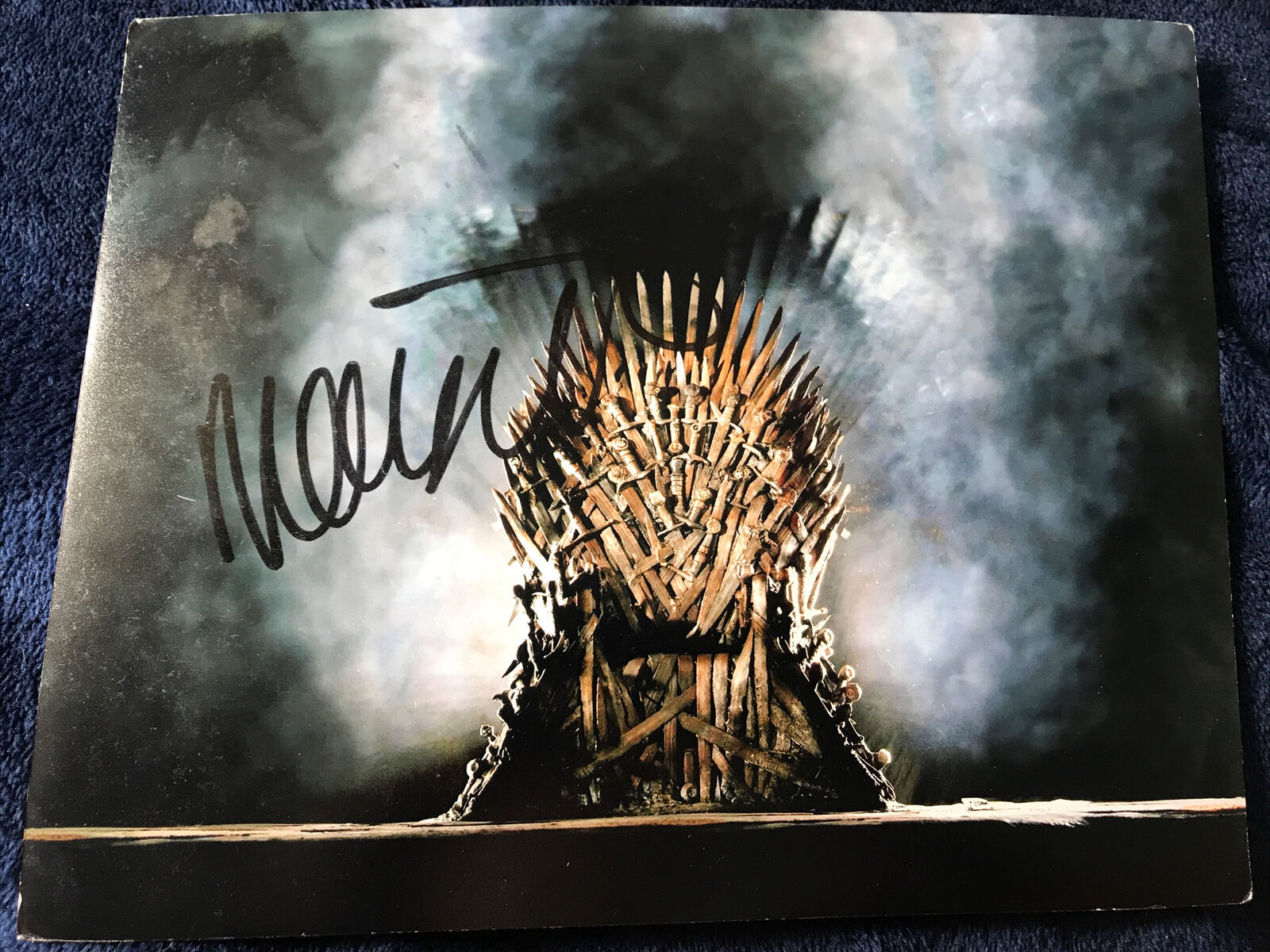 Maisie Williams Game Of Thrones Hand Signed 10x8 Photo Poster painting