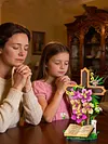 Jesus Cross Flowers Building Blocks Set Building Bricks Kit Construction Bricks Toy Gifts for Anniversaries Valentines Day Halloween
